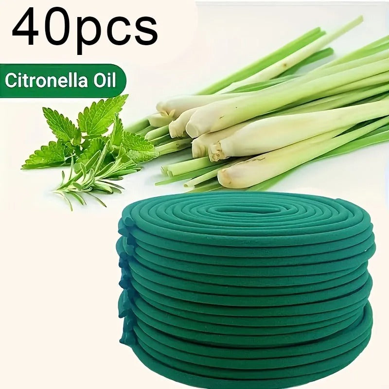 20/40 Pieces of Natural Citronella Coils